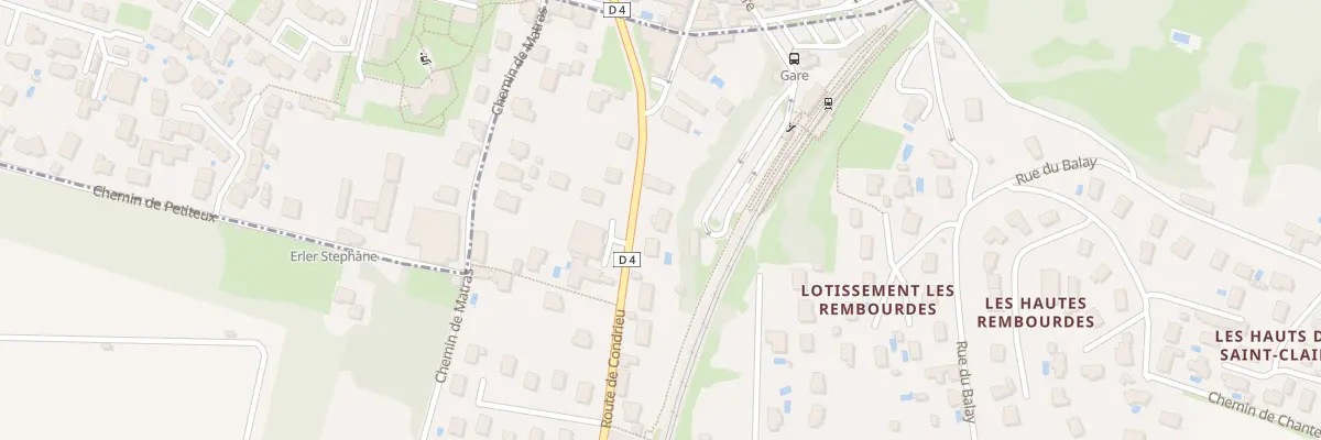 Plan du 1051 Rte de Condrieu à Saint-Clair-du-Rhône