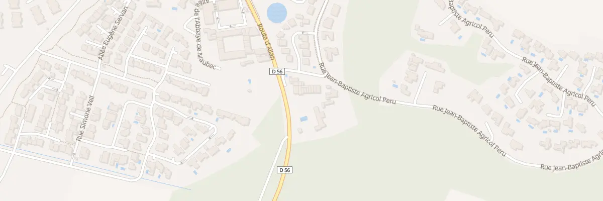 Plan du 9101 Rte d’Allan à Montélimar