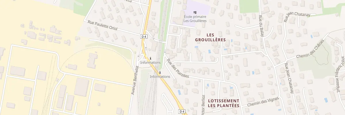 Plan du 127 Rue des Plantees à Saint-Clair-du-Rhône