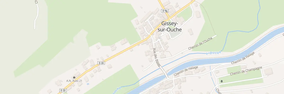 Plan du 115 Rue du Moulin Thibel à Gissey-sur-Ouche