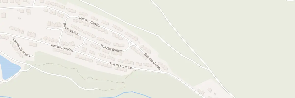 Plan du 43 Rue des Genêts à Nouzonville