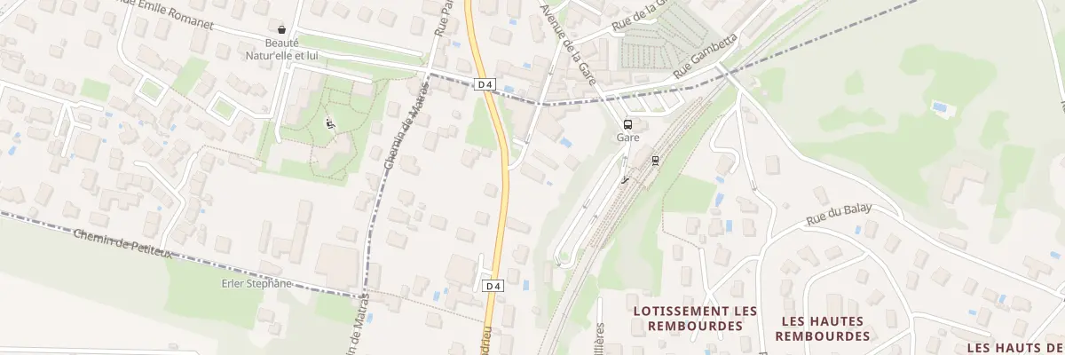 Plan du 1 Rue des Roches à Saint-Clair-du-Rhône
