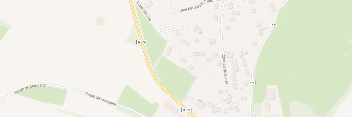 Plan du 9 Rte du Gué à Bouze-lès-Beaune