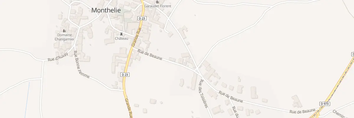 Plan du 5020 Le Village à Monthelie