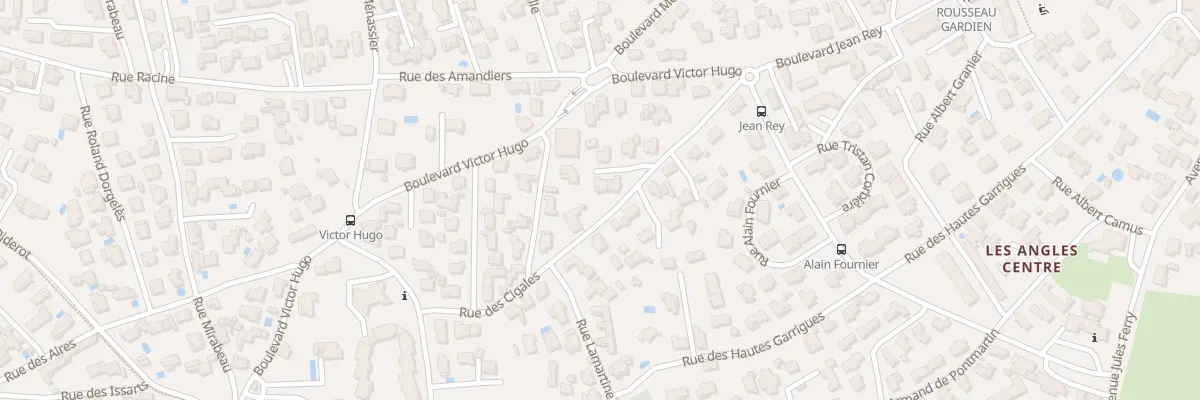 Plan du 9 Rue des Cigales aux Angles