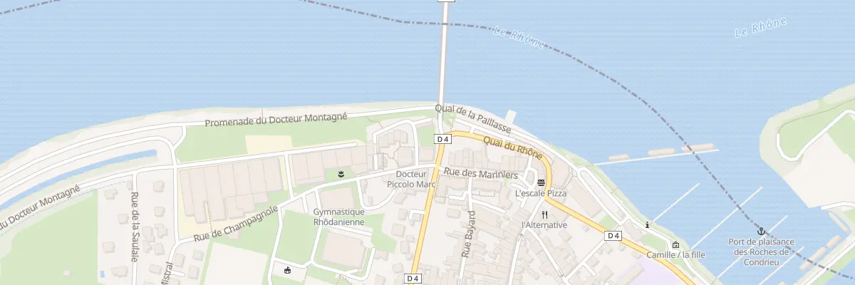 Plan du 9011 Rue de Champagnole aux Roches-de-Condrieu