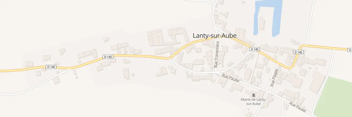 Plan du 23 Rue Paul Chaulot à Lanty-sur-Aube