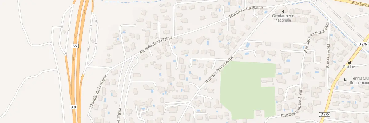 Plan du 9041 Rue des Ponts Longs à Roquemaure