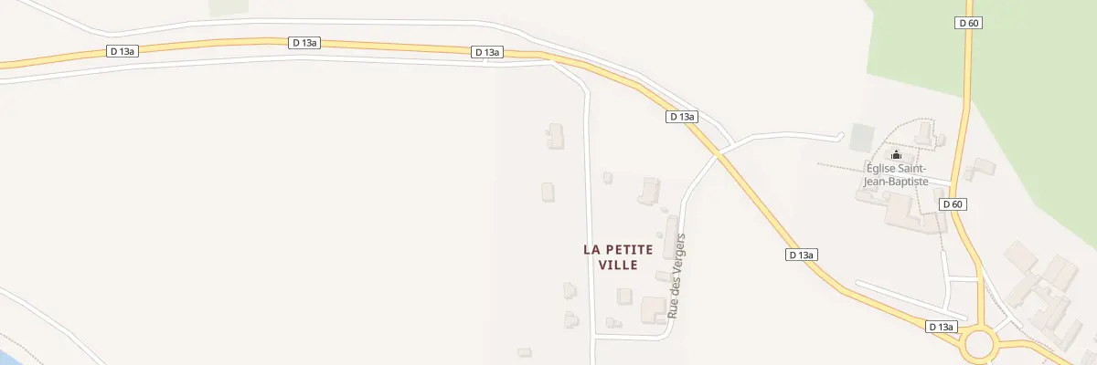 Plan du 7 Rue de la Petite Ville à Sainte-Marie-du-Lac-Nuisement