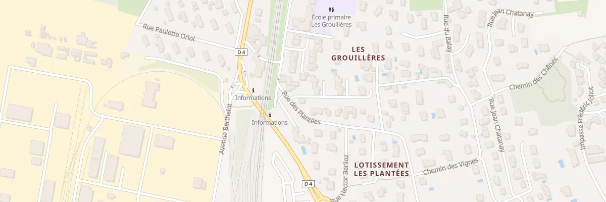 Plan du 31 Rue des Plantees à Saint-Clair-du-Rhône