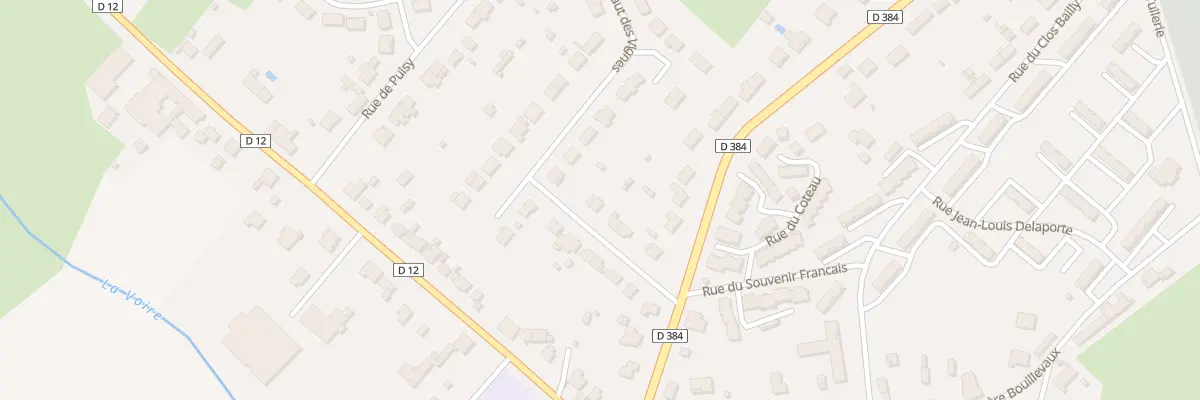 Plan du 8 Rue du Haut des Vignes à La Porte du Der