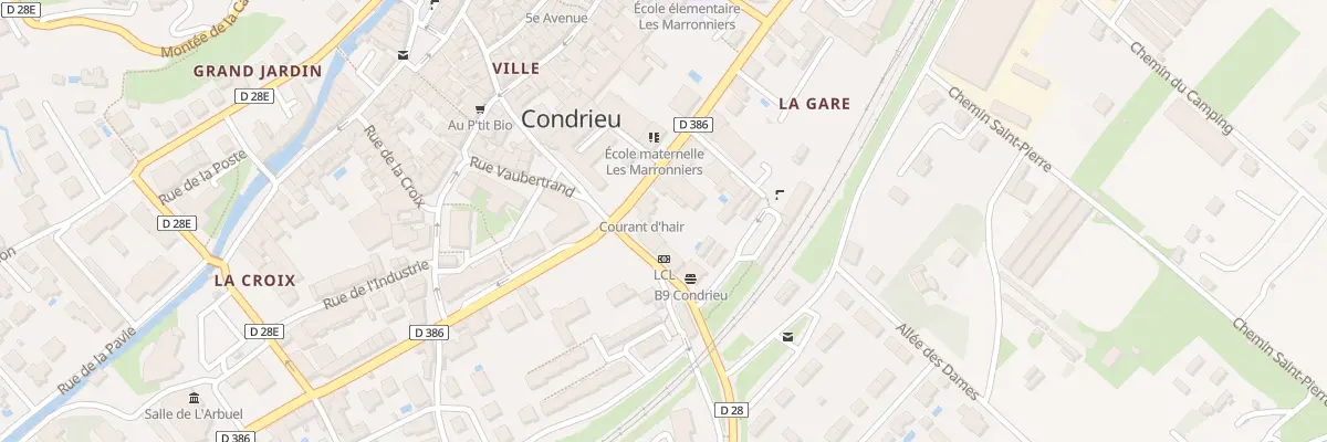 Plan du 12 Rue de la Liberte à Condrieu