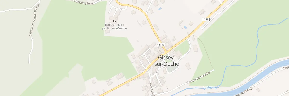 Plan du 66 Cour de Fontaine Petit à Gissey-sur-Ouche