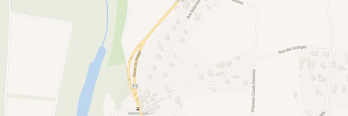 Plan du 7 Rue Robinson à Sablons