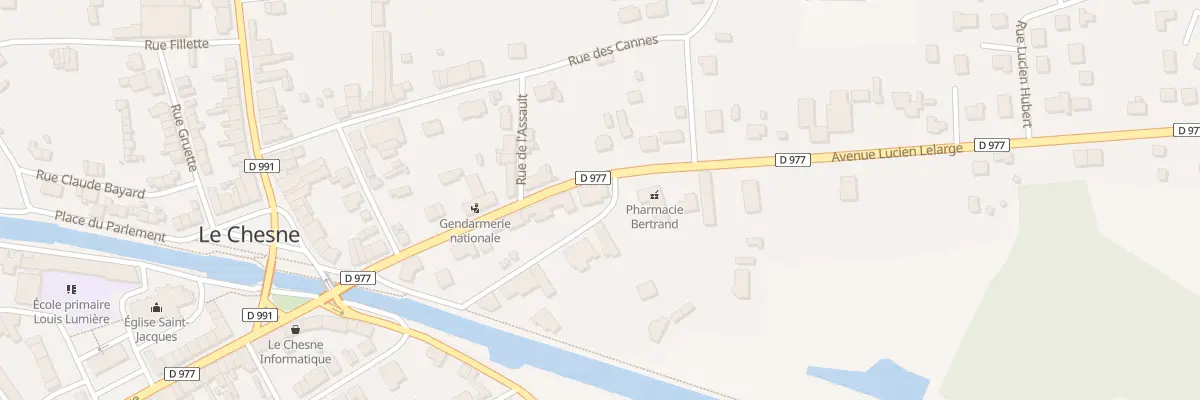 Plan du 14 Rue des Quatre Fils Aymon à Bairon et ses environs