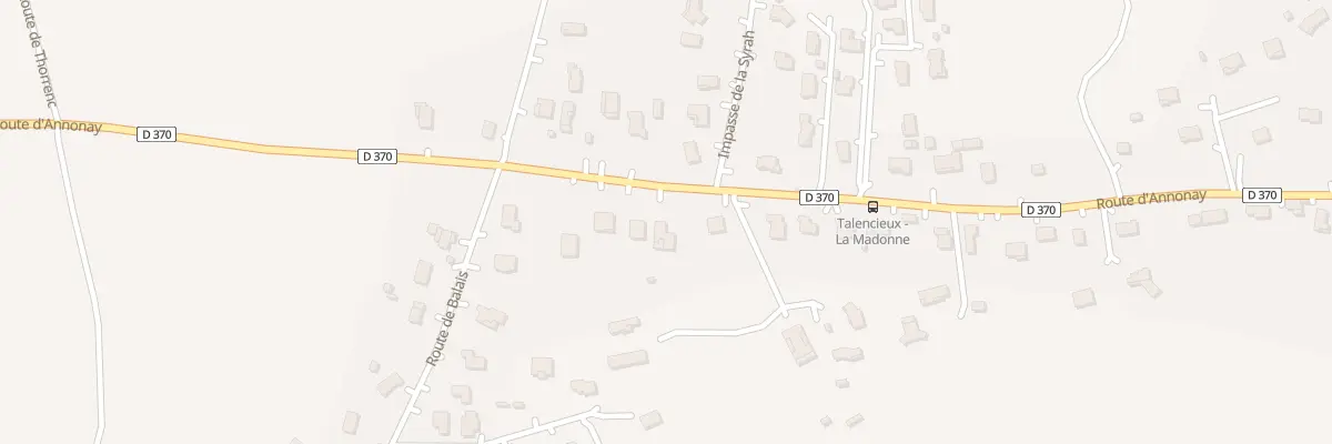Plan du 745 Rte d’Annonay à Talencieux