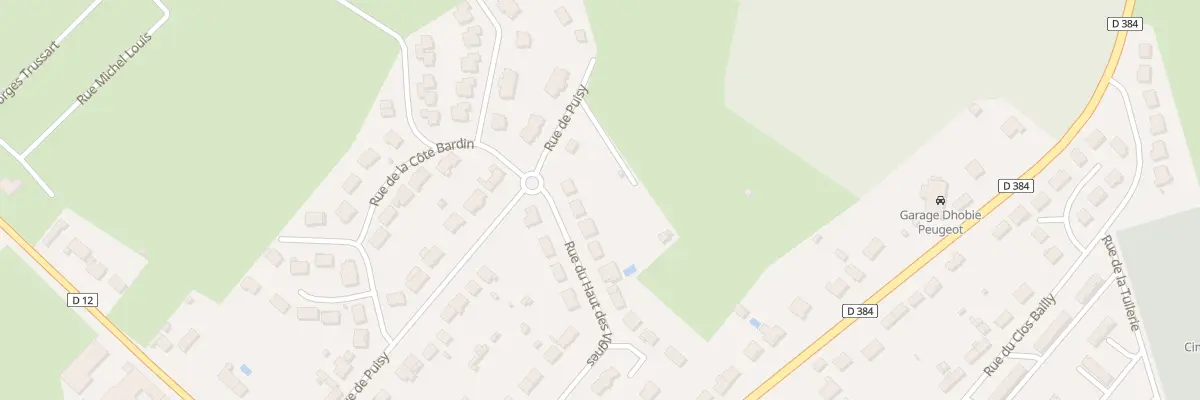 Plan du 38 Rue du Haut des Vignes à La Porte du Der