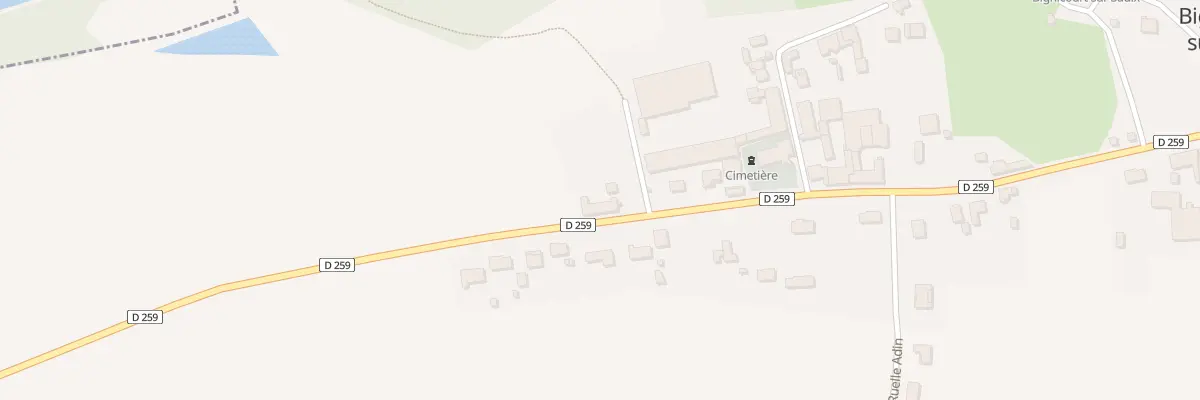 Plan du 22 Gr Grande Rue à Bignicourt-sur-Saulx