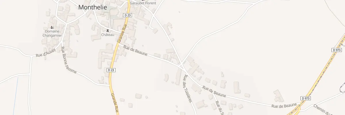 Plan du 9 Rue de Beaune à Monthelie