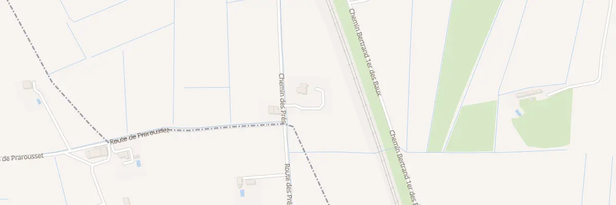 Plan du 9095 Les Graves à Orange
