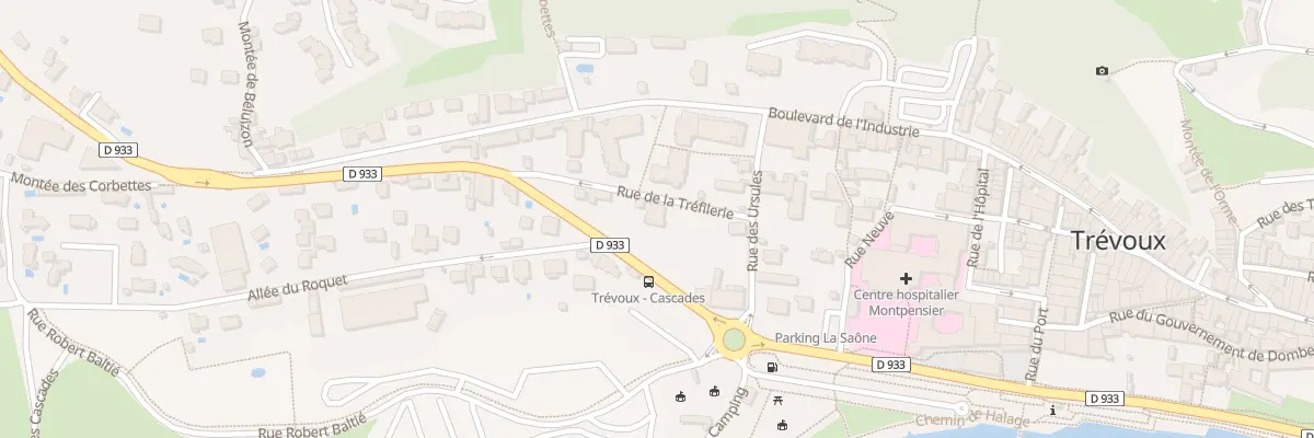 Plan du 3 Rue de la Trefilerie à Trévoux