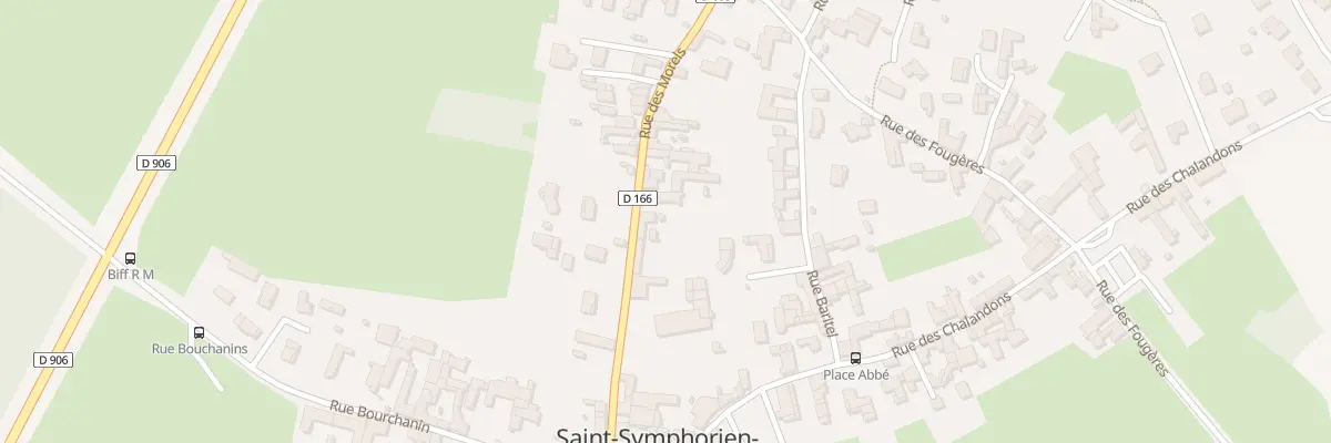 Plan du 190 Rue des Morels à Saint-Symphorien-d’Ancelles