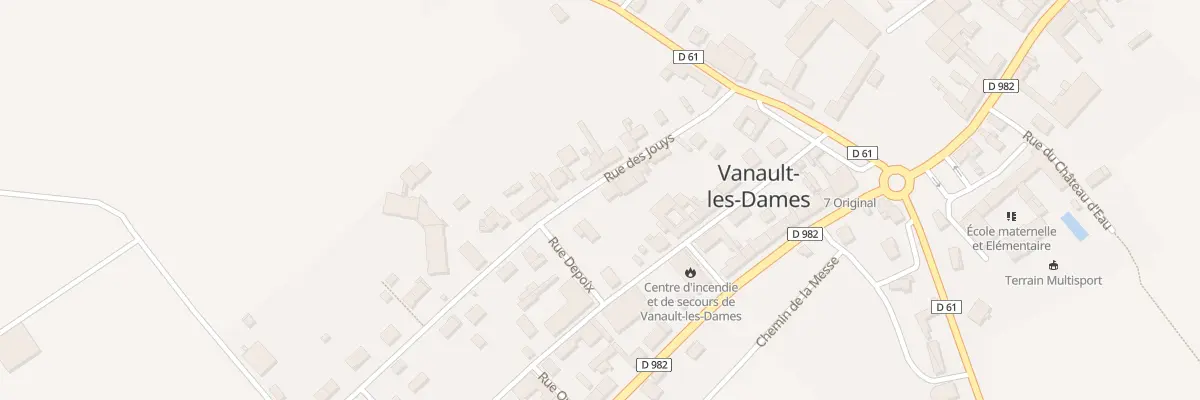 Plan du 11 Rue des Jouys à Vanault-les-Dames