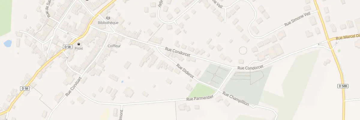 Plan du 36 Rue Condorcet à Aiglemont
