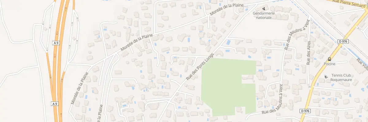 Plan du 904 Rue des Ponts Longs à Roquemaure