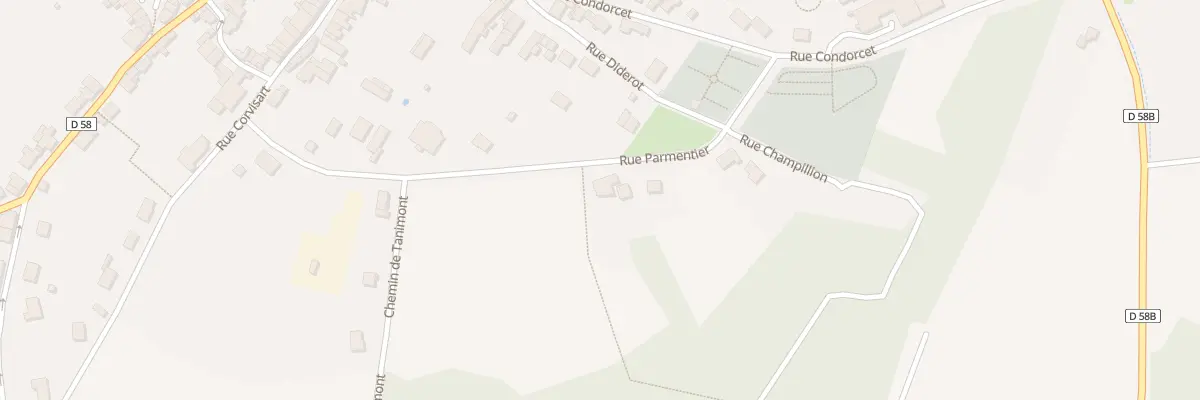 Plan du 26 Rue Parmentier à Aiglemont
