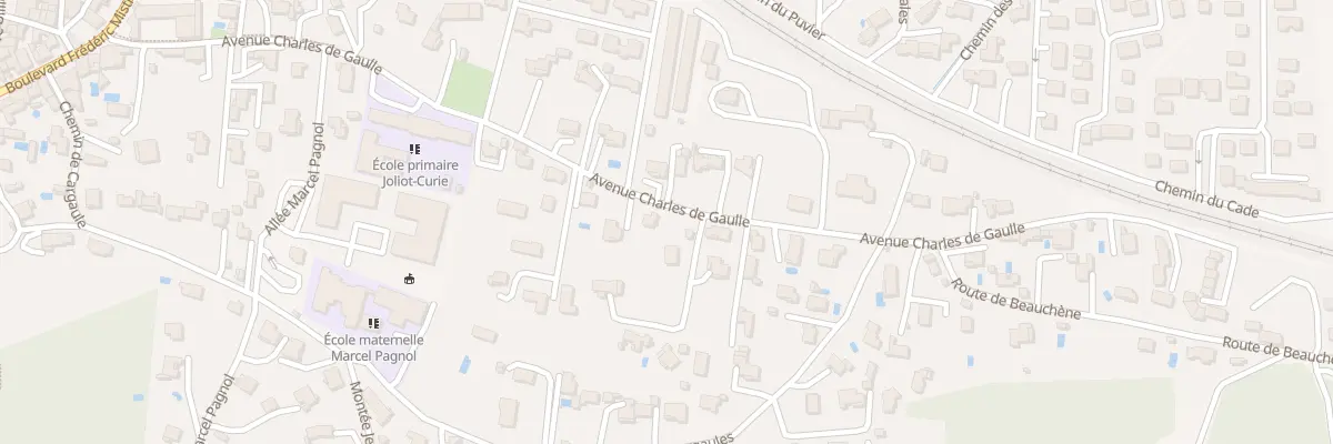 Plan du 484 Av Charles de Gaulle à Piolenc
