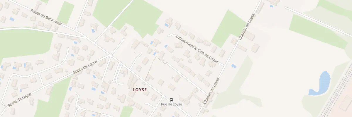 Plan du 6 Lot les Jardins de Loyse à La Chapelle-de-Guinchay