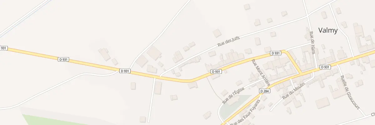 Plan du 10 Rue des Juifs à Valmy