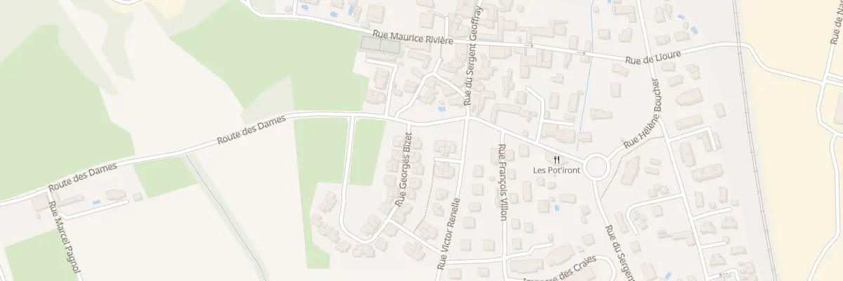 Plan du 2 Rue Georges Bizet à Saint-Maurice-l’Exil