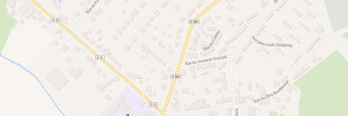 Plan du 2 Rue du Haut des Vignes à La Porte du Der