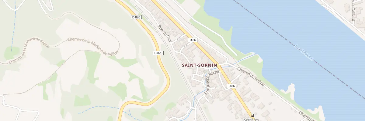 Plan du 5322 Le Village Saint-sornin à Serrières