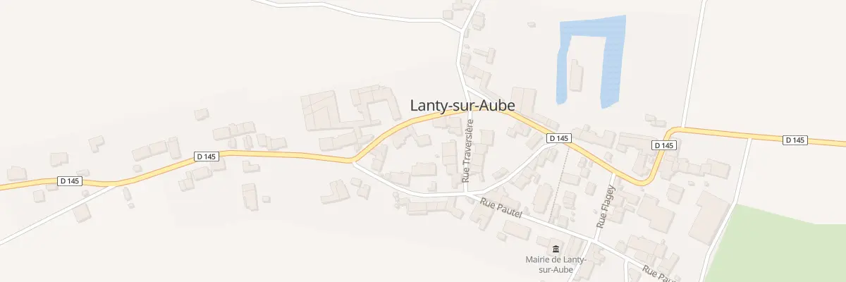 Plan du 17 Rue Paul Chaulot à Lanty-sur-Aube