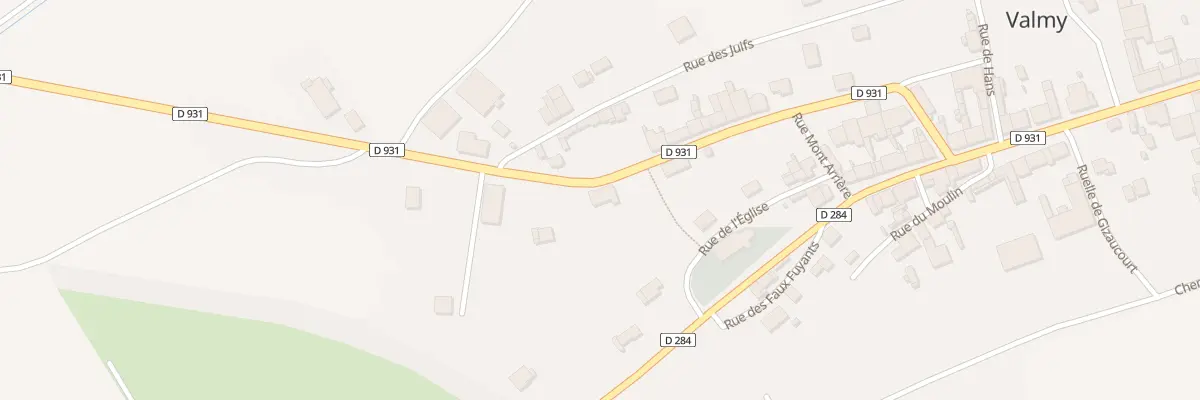 Plan du 18 Rte de Somme Bionne à Valmy