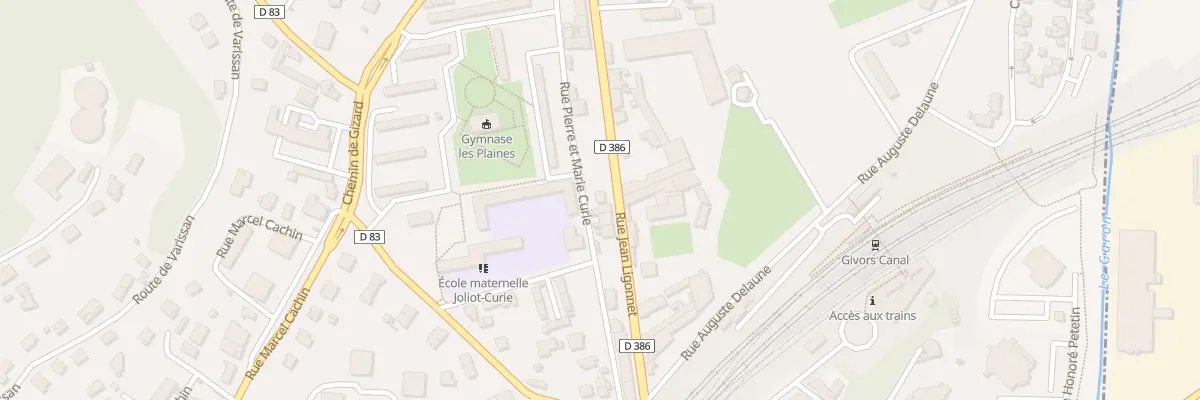 Plan du 81 Rue Jean Ligonnet à Givors
