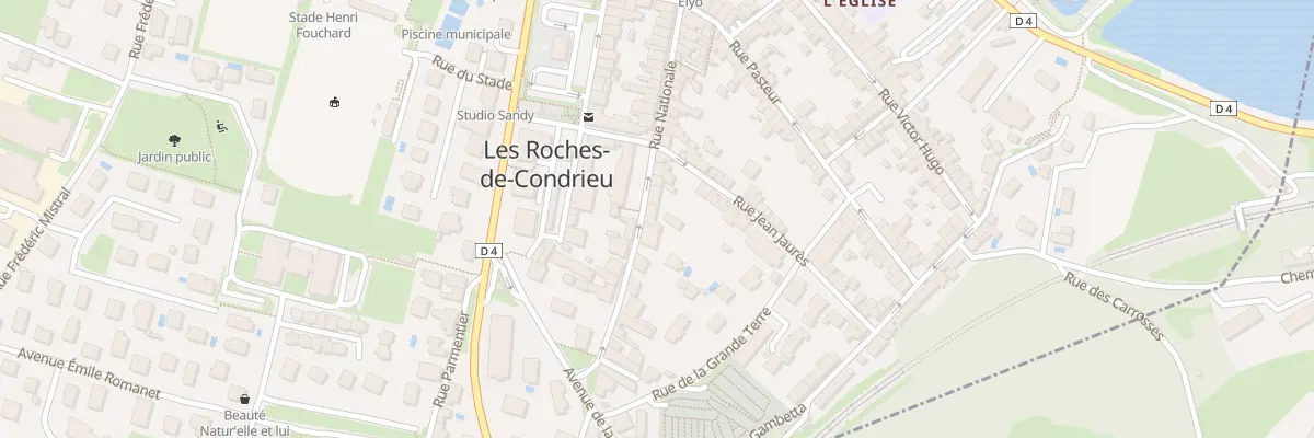 Plan du 55 Rue Nationale aux Roches-de-Condrieu