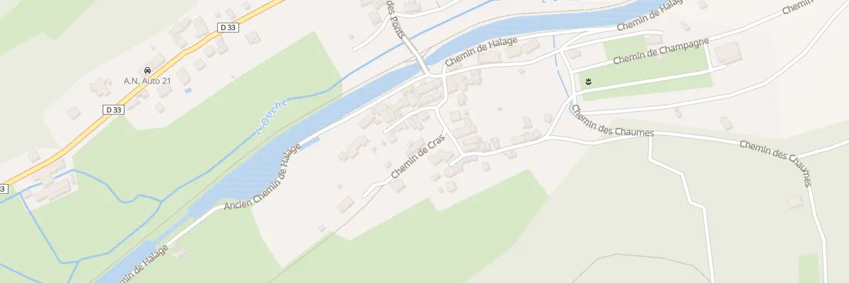 Plan du 40 Rue Nachet à Gissey-sur-Ouche