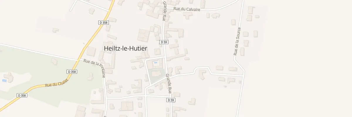 Plan du 20 Gr Grande Rue à Heiltz-le-Hutier