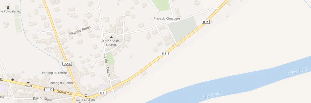 Plan du 5228 Le Village de St Laurent à Saint-Laurent-du-Pape