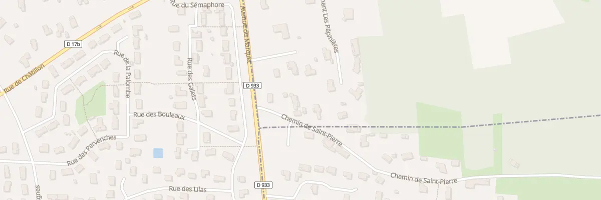 Plan du 53 Che de Saint-pierre à Montceaux