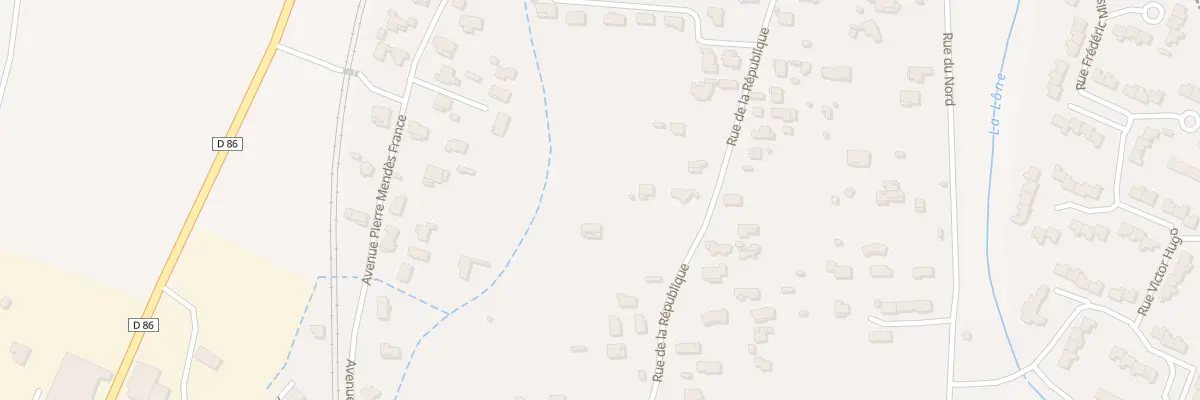 Plan du 453 Rue de la République à Cruas