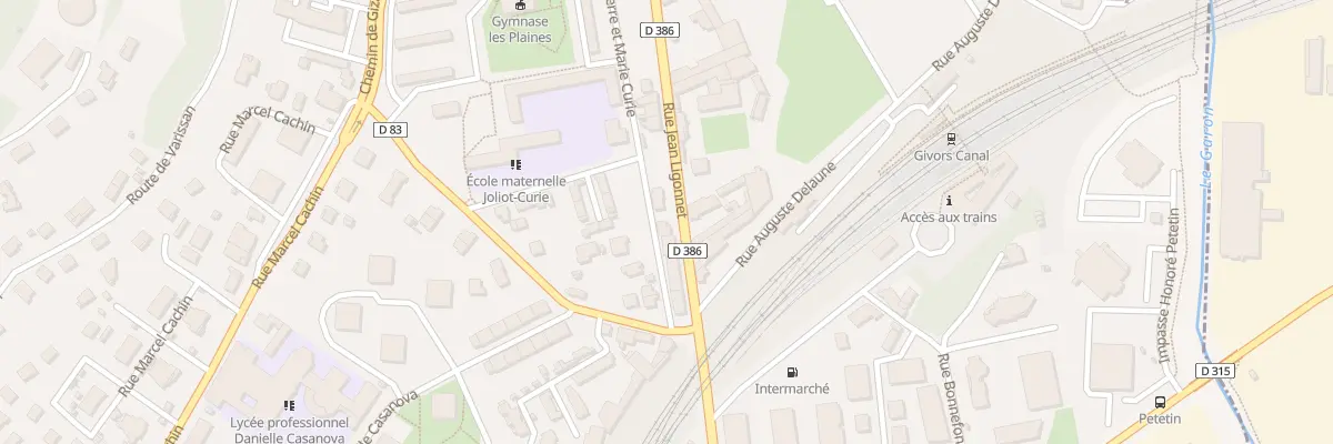 Plan du 71 Rue Jean Ligonnet à Givors