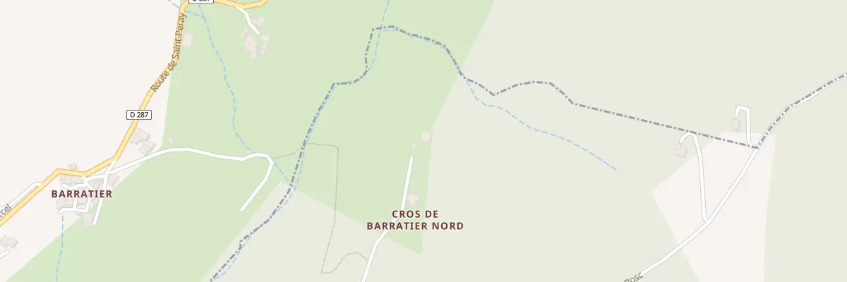 Plan du 1140 Che de l’Epervière à Saint-Romain-de-Lerps