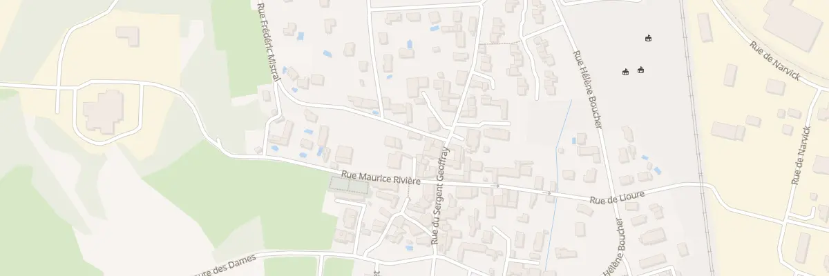 Plan du 4 Rue Frédéric Mistral à Saint-Maurice-l’Exil