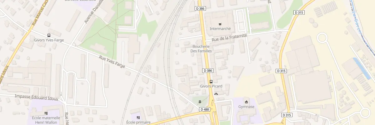 Plan du 45 Rue Jean Ligonnet à Givors