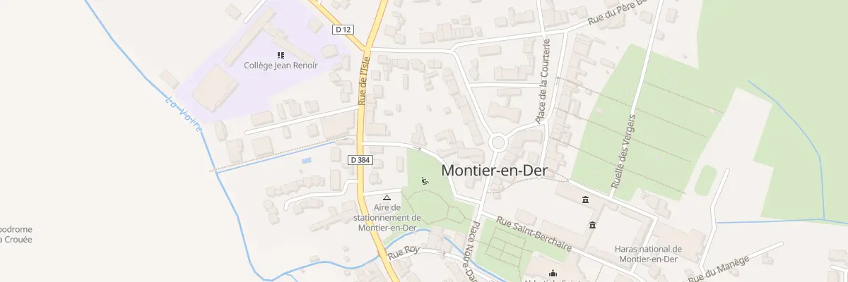 Plan du 8 Rue de l’Hopital à La Porte du Der